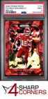 2020 PANINI PRIZM RED ICE #124 PATRICK MAHOMES II CHIEFS PSA 9