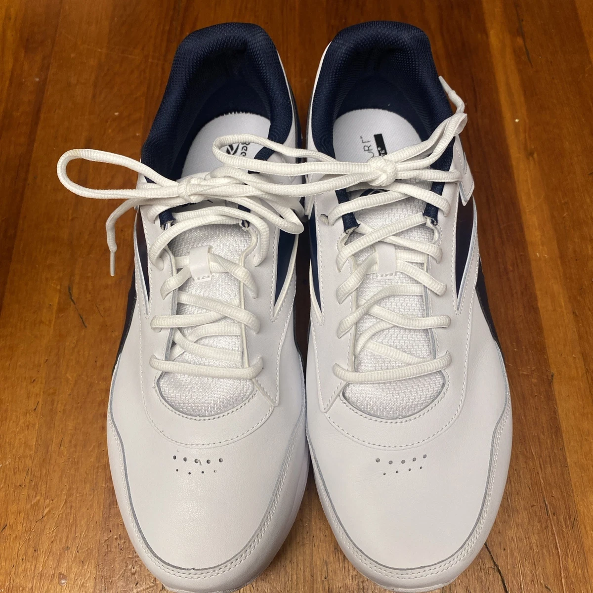 VTG Y2K Reebok White Carolina Blue Sneakers DMX Ride - Size 10.5 Blue and Silver Lace up Sneakers by Reebok Size 7.5 7 1/2 - Etsy main image 2