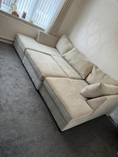 U Shape  cinema sofa With Free Footstool UK made and delivered not imported 