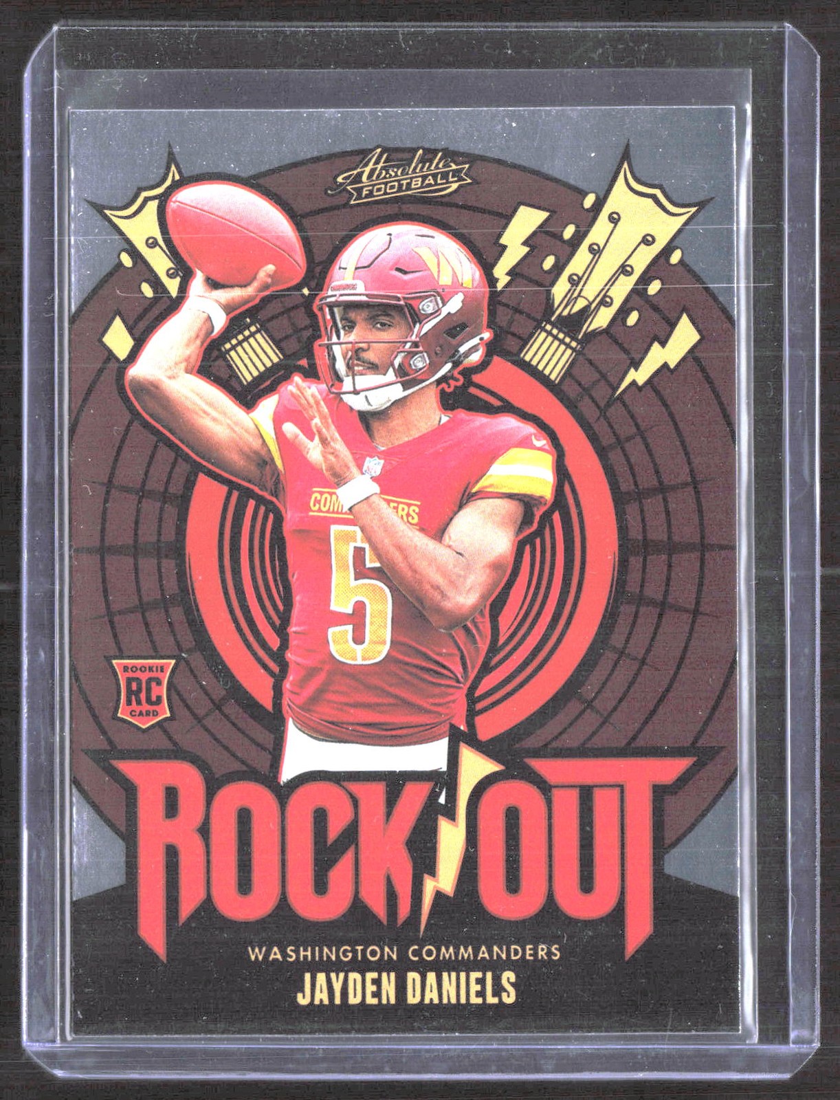 2024 Panini Absolute #RO-JDS Jayden Daniels Washington Commanders