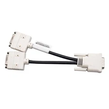Splitter Adapter DMS-59 to 2 X DVI Dual DVI-I 24+5 Pin Video Converter
