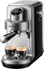 20 Bar Espresso Machine with Touchscreen & Milk Frother, Silver/Black