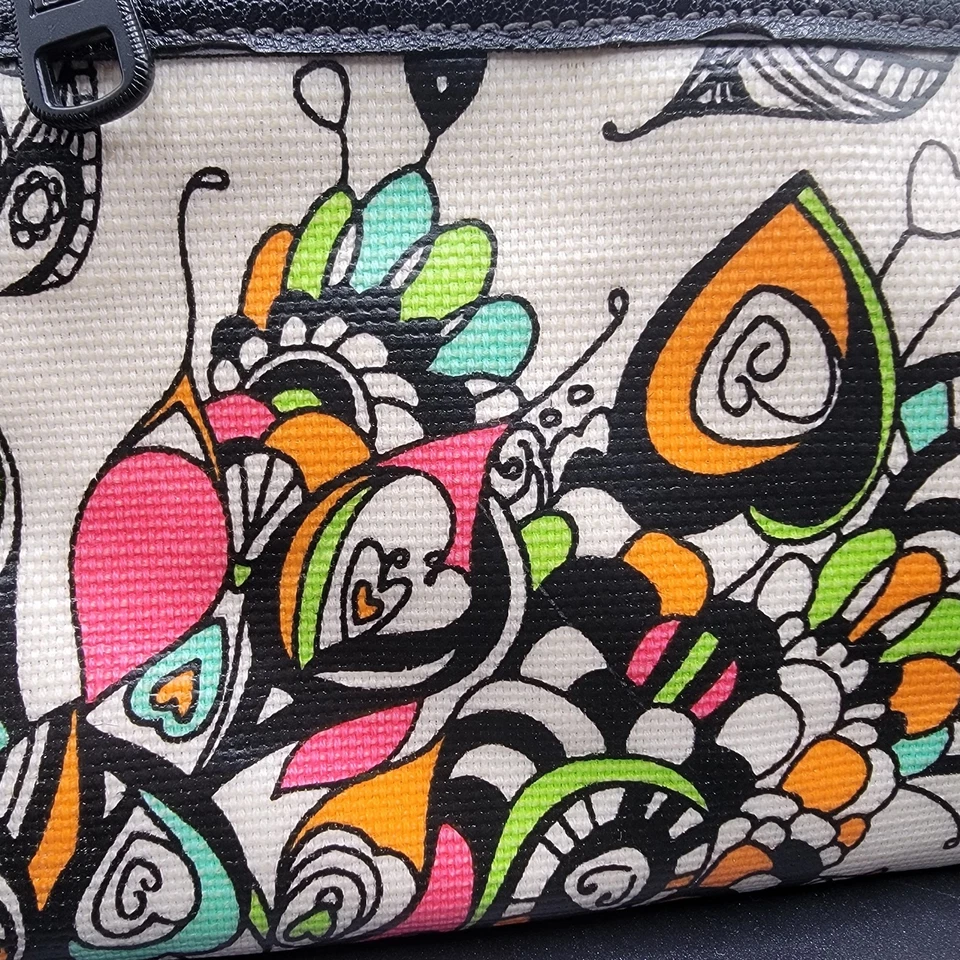 Cartera Bandolera Sakroots Peace 9x8 Pulgadas Floral Cierre con Cremallera  Foto 2 de 4