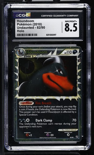 Houndoom graded CGC 8.5 for sale on eBay