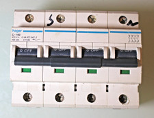 Interruttore magnetotermico Hager C 100  / Circuit breaker magnetothermal 100A
