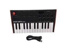 AKAI MPK MINI PLAY 25-KEY STANDALONE KEYBOARD MIDI CONTROLLER W/ C EPJ034116