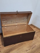 Baule Cassapanca Antica con Coperchio a Botte - Fine '800   Primi '900