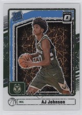 2024-25 Donruss Optic Rated Rookies Preview International Prizm AJ Johnson 17f8