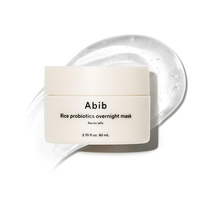 Abib Rice Probiotics Overnight Face Mask Barrier Jelly 2.7 fl oz | Korean Sleepi