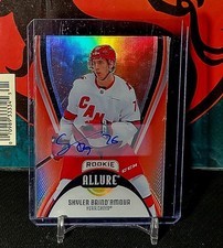 2025-26 Allure HockeySkyler Brind'Amour Red Rainbow Auto RC #105