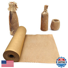 Honeycomb Packing Paper 15"x168' - Cushioning Wrap Roll for Moving Gifts