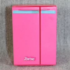 BARBIE MATTEL Doll Vintage 1980s Italy Furniture Pink Fridge Refrigerator Box