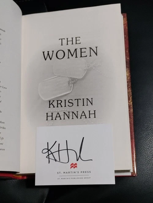 Signed Kristin Hannah The Women 1st Printing Hardcover Near Fine Condition - Image 2 of 3