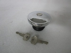Chrome Locking Gas Cap for Harley Davidson Sportster Dyna Road King Softail