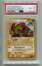 2006 POKEMON EX DRAGON FRONTIERS MEGANIUM #4/101 REVERSE STAMPED HOLO PSA 8 D P1