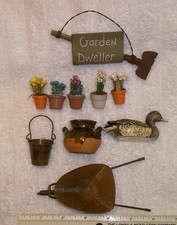 Fairy Garden Miniatures! Plants, Wheelbarrow & more!!! PICKUP = LESS COST !!