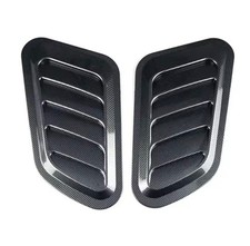 Prese d'Aria Auto 2 pz. Universali x cofano anteriore in fibra di Carbonio