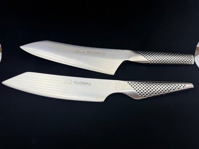 Global 40th Anniversary GS-110 G-4 Kitchen Knife Set Used Excellent