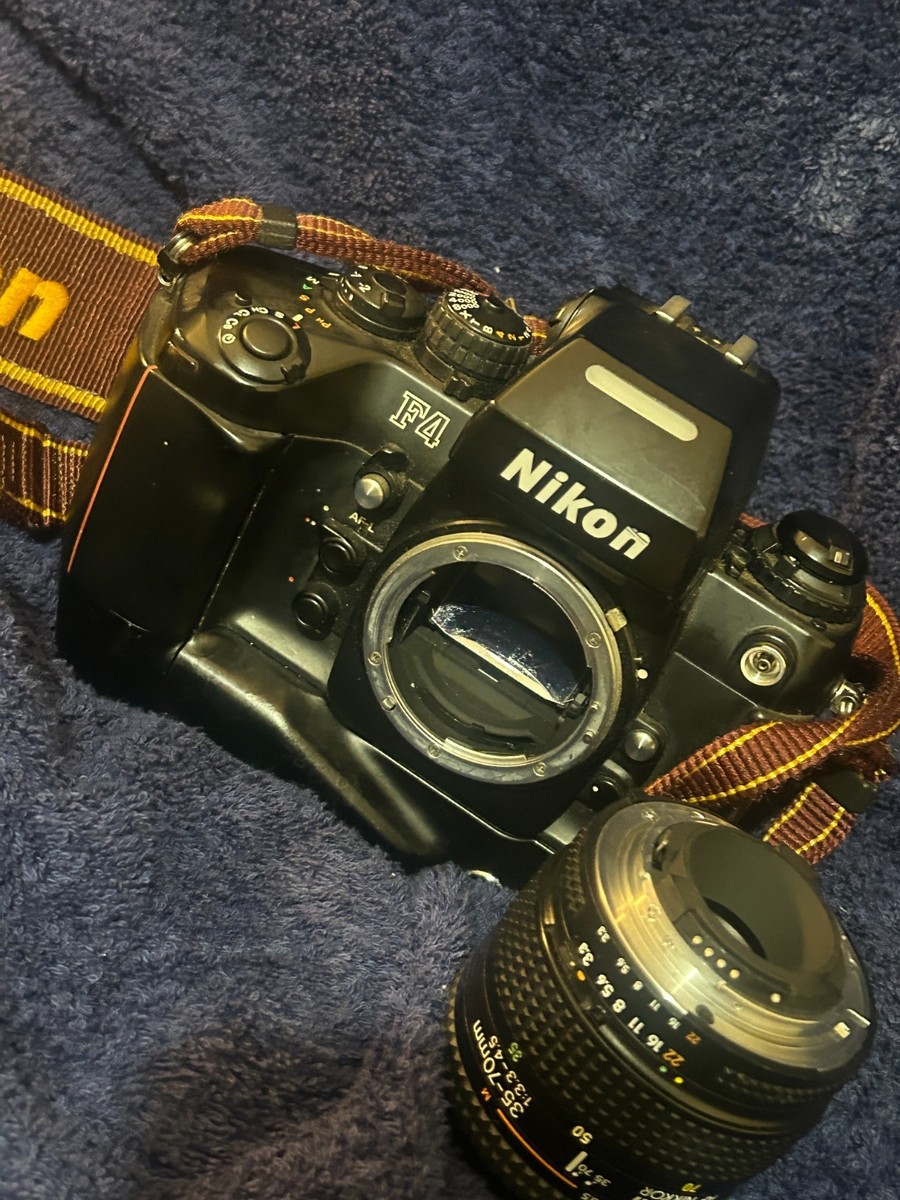 【美品】Nikon F4s MB-21 AF NIKKOR 35-70mm Amazon.com : Nikon F4S Autofocus Camera Body w/Nikon MB-21