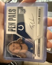 2025 Panini Donruss Elite - Pen Pals Tyler Warren #119 Auto On Card (RC)