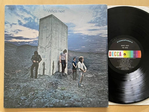 THE WHO- WHO'S NEXT RARE 1971 DOUG SAX MIX W1 MATRIX CLASSIC HARD ROCK SHRINK NM