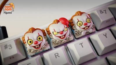 Pennywise Clown It Keycaps (Nomnom Figures)