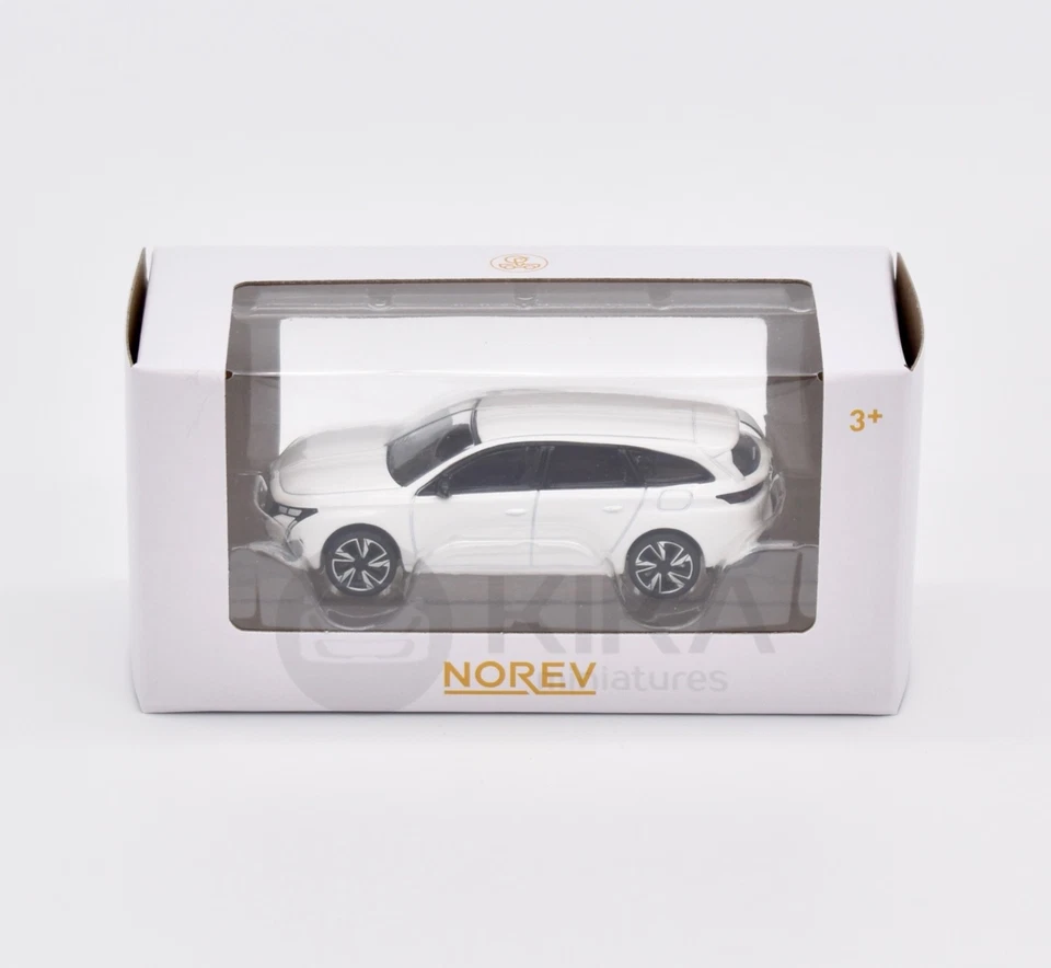 Peugeot 308 SW Blanc 2021 NOREV 1/64 - Photo 4/4