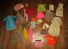 Vintage Barbie MOD TNT Clothes Lot 1960s Early 70s TLC Damaged Japan
