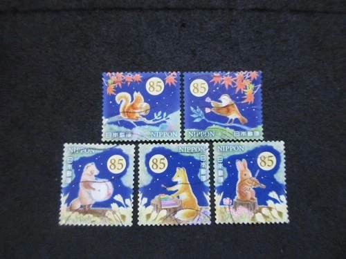 JAPAN  GREETING STAMPS ( 2025 AUTUMN GREETING  85yen ) USED