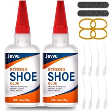 Shoe Glue, Heavy Duty Shoe Goo, Super Shoe Sole Repair Adhesive Kit for Boot,2PK