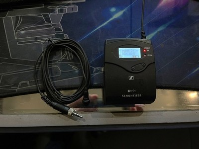 Sennheiser SK 100 EW G4 - A Wireless Bodypack Transmitter - Black - Open Box