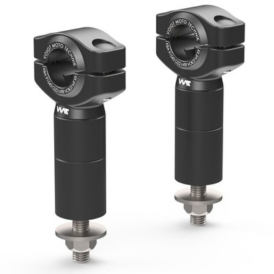Voigt Height- handlebar riser for 22 mm  diameter - black