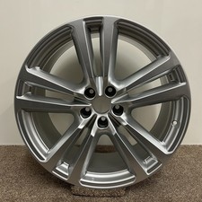 Audi Q7 4M Silver Wheel Alloy Rim 20" 9J ET:33 Double Star Spoke 4M0601025H