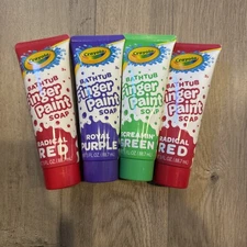 Crayola Bathtub Finger Paint Soap Pack of 4