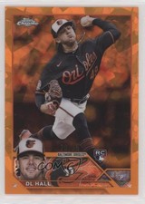 2023 Topps Chrome Sapphire Edition Orange 20/25 DL Hall #547 06gy