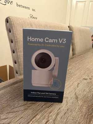 Home Cam V3 Indoor Wi-Fi Camera Pan Tilt Motion Tracking Smart-Luna Home