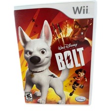Disney Bolt Video Game Nintendo Wii NTSC Excellent Condition Complete w Manual