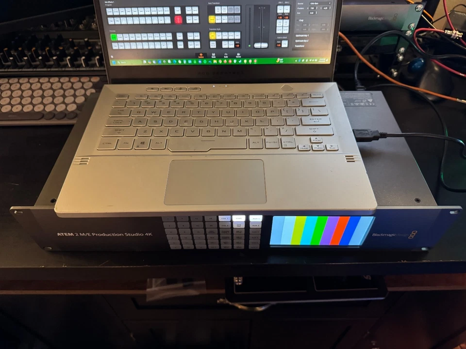 Blackmagic Design ATEM 2 M/E Production Studio 4K 3G/6G SDI HDMI 20x10 Switcher - Image 2 of 4