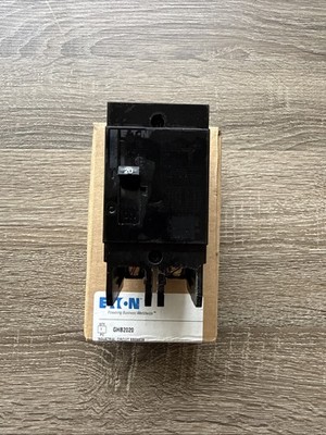 Eaton GHB2020 2 Pole 20 Amp 277/480v Industrial Circuit Breaker