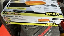 Wolo Sure Safe Led Mini Light Bar 3720m-a 7 Mode Orange New Sealed