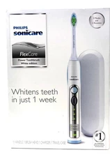 Philips Sonicare FlexCare Power Toothbrush - White (HX6911/80) - NEW