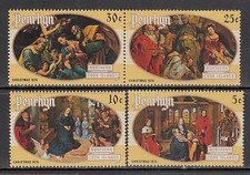Penrhyn - Post Yvert 56/9 MNH Weihnachten