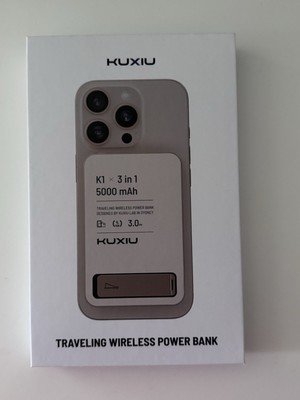 KUXIU Wireless 3 in 1 Power Bank 5000 mAh