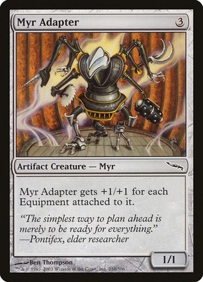 MYR ADAPTER X 4 E/X+ MIRRODIN MAGIC THE GATHERING