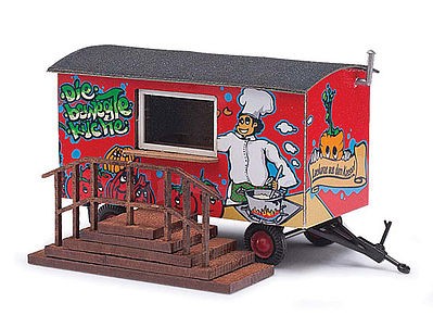 Remolque Busch 59935 HO carro de pasteles remolque de comida | Zustand: New