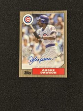 Andre Dawson Cards, Rookie Card and Autographed Memorabilia Guide 14