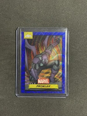 2024 Topps Chrome Marvel #126 Prowler Blue Wave Refractor