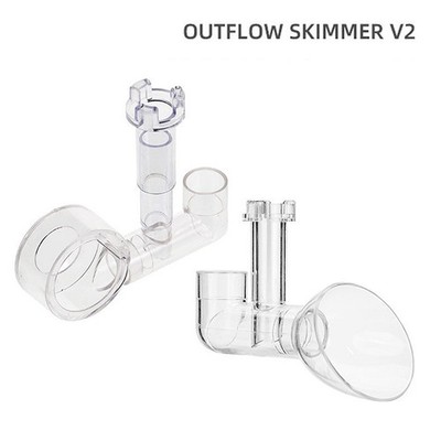 Aquarium Lily Outflow Outlet Skimmer Accessories Filter Fishbowl Supplies Decor