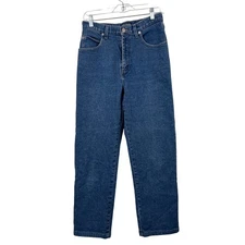 French Dressing Jeanswear Paris Blue Denim Contour Easy Fit Women's Size 8