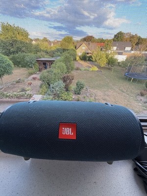 JBL Extreme 2 BT Lautsprecher BLAU SELTEN! In Gutem Zustand